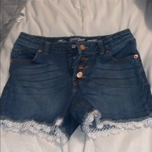 target jean shorts